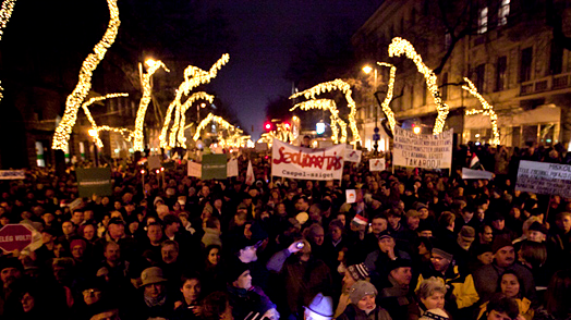Budapest Andrassy utca 2 gennaio 2011