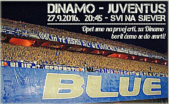 Dinamo Zagabria BBB Bad Blue Boys Juventus ritorno in curva comunicato
