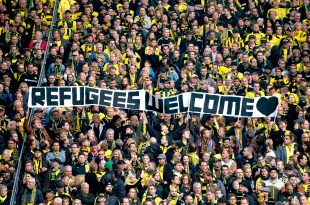 Rifugiati Refugees Welcome migranti