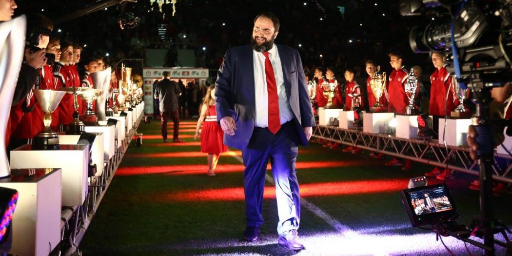 Evangelos Marinakis Olympiacos calcio greco