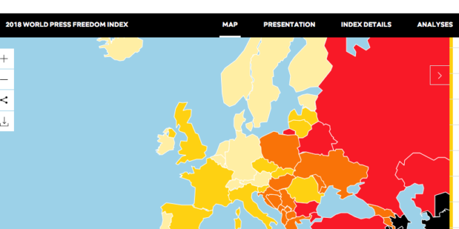 indice mondiale della libertà di stampa