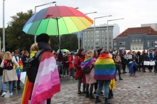 manifestazione lgbt a Tallinn
