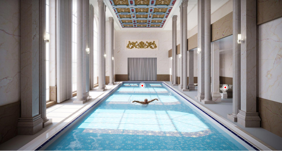 palazzo putin piscina