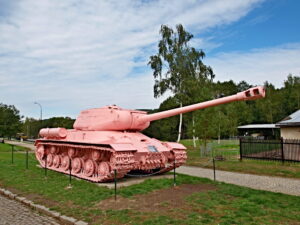 Růžový tank