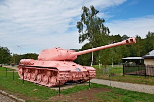 Růžový tank_carro armato rosa