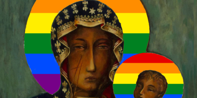 madonna arcobaleno