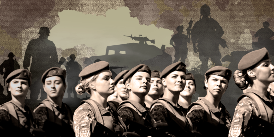 ucraina donne esercito