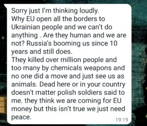 messaggio whatsapp bielorussia
