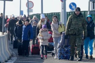 cittadini fuggiti da mariupol
