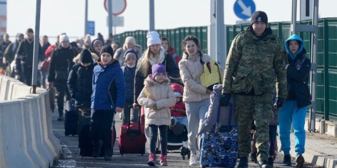 cittadini fuggiti da mariupol