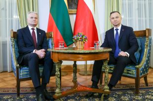 Duda e Nauseda a Varsavia