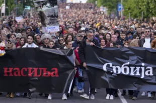 Serbia violenza