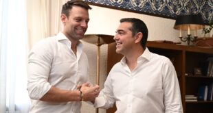 Kasselakis e Tsipras: passaggi di consegne per SYRIZA.