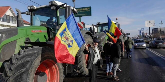 Proteste agricoltori Romania