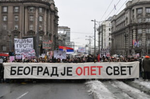 Belgrado proteste studentesche