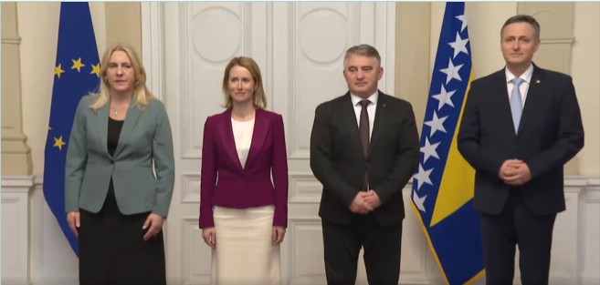 Kallas visita i Balcani